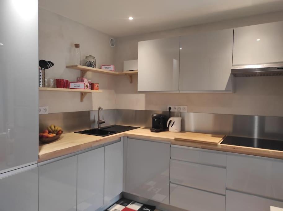 Appartement vue montagne, cosy et chaleureux Briançon Extérieur photo